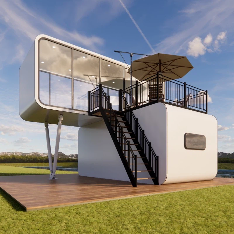 Double Layer Prefab Tiny House factory